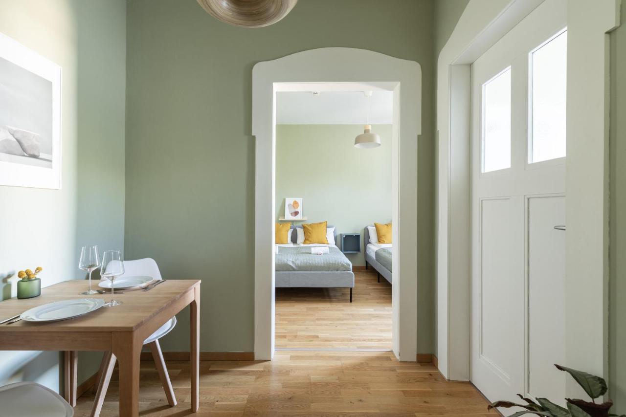Apartment Direkt Im Zentrum Fuer Bis Zu 6 Personen Bahnhofsnah Leipzig Exterior foto